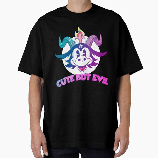 Blackcraft Pastel Goth Baphomet Cute but Evil pink by AlteregoShop