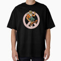 Elderly White Hippie Skateboarder – Funny Retro Skater Design by Lunaria Arts