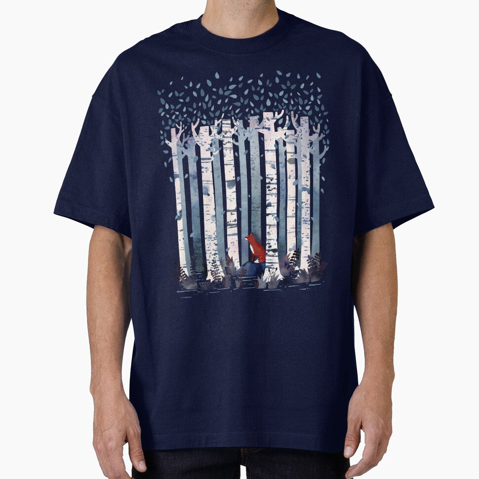 The Birches (in Blue) by littleclyde
