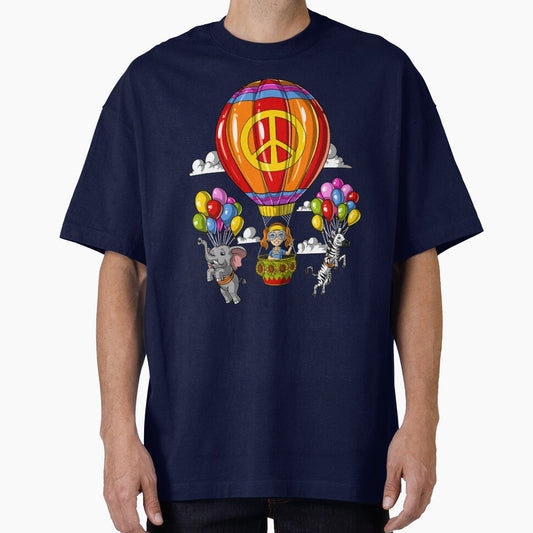 Hippie Hot Air Balloon by underheaven