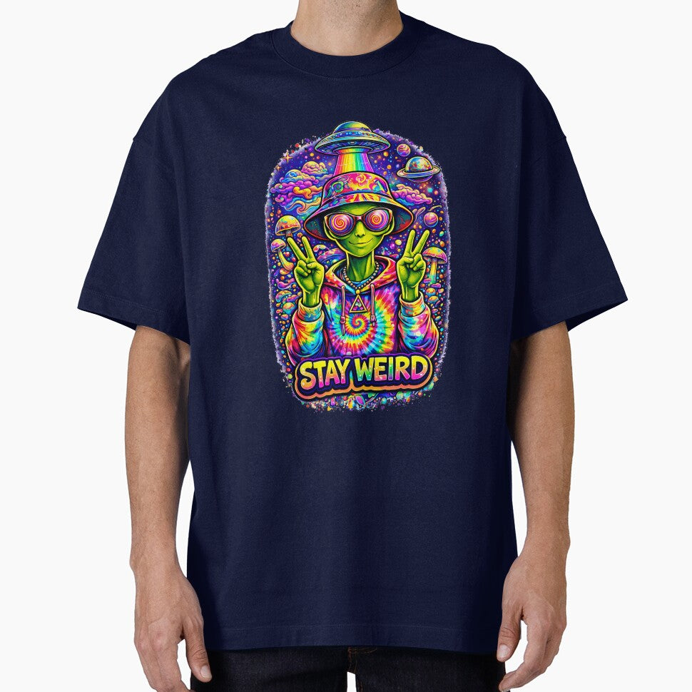 alien hippie by wizardsklothing