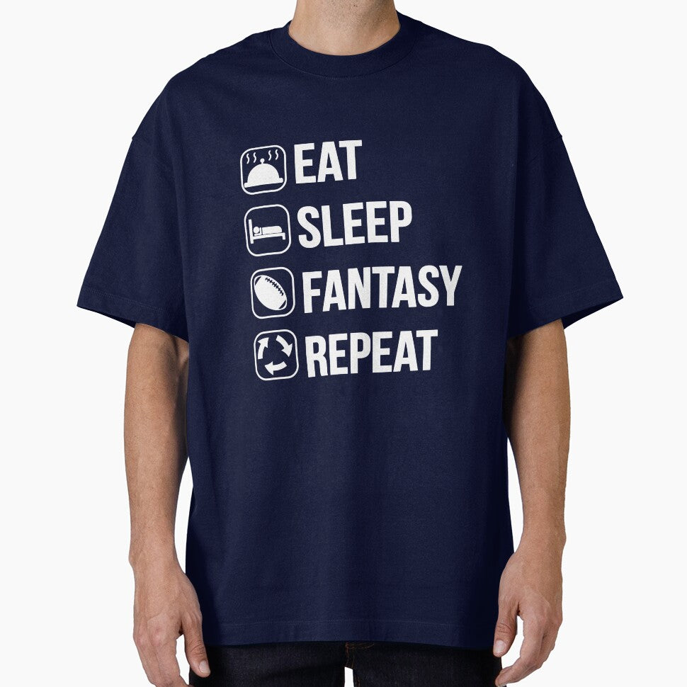 Eat, Sleep, Fantasy Football, Repeat! by K.R. Williams