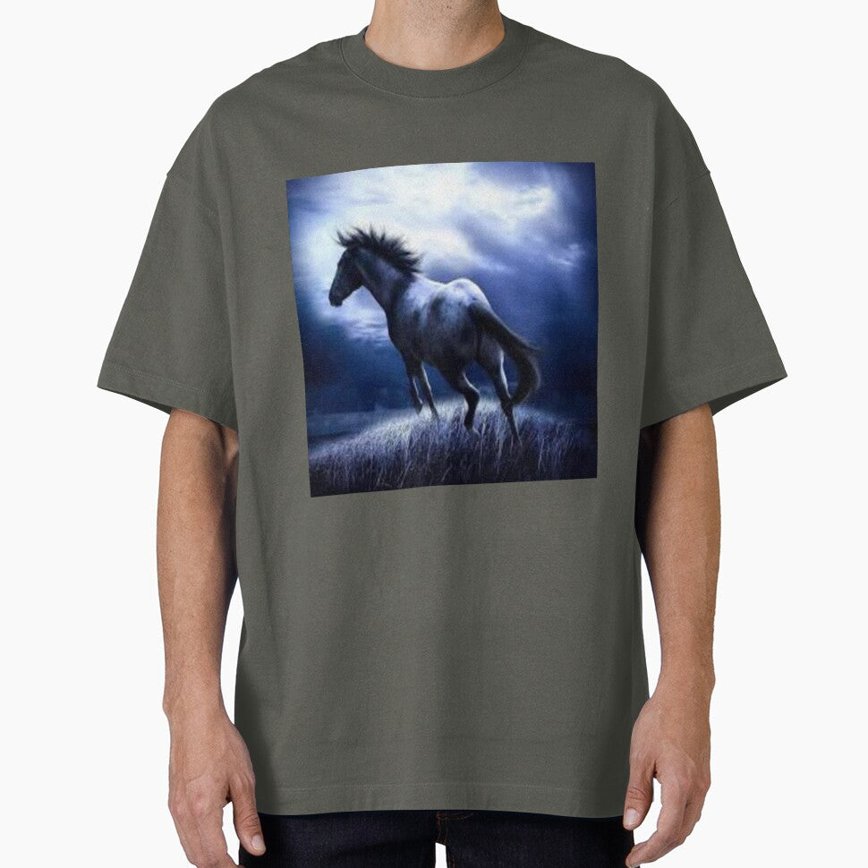 Horse with Blue Sky Good Design by Sameer Shrivastava