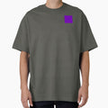 Plain Purple Lavender Circle Design by Zareen Sayyed