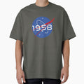 1958 NASA T-Shirt_10715295 by Kat Langworthy