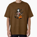 "Melodic Strings: Black Blouse and Violin" by FunnyShopGirl