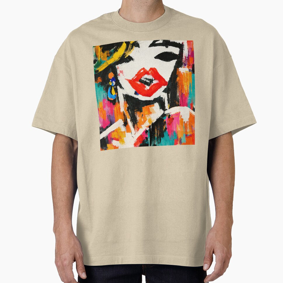 Fashion Model – Bold Pop Art Portrait by LuluLeb