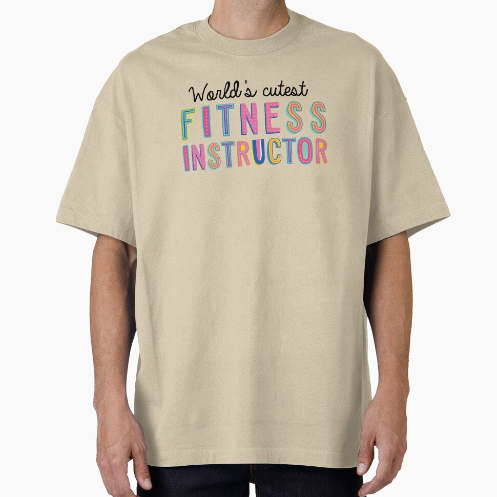 Fitness Instructor Gifts | World's cutest Fitness Instructor by betternotes