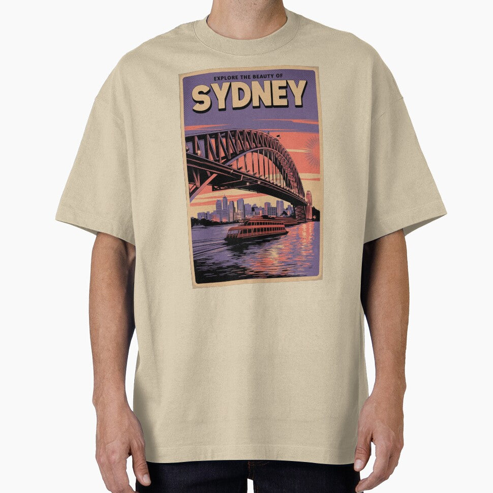 Sydney Vintage Travel Poster by TravelerRat