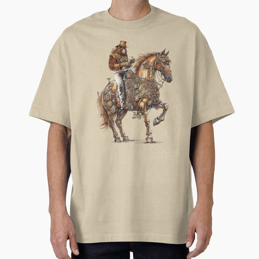 Steampunk Orangutan Riding by Astralia
