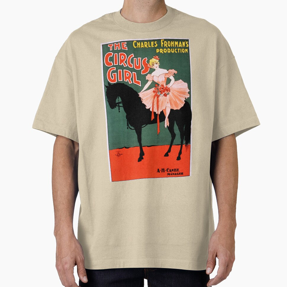 THE CIRCUS GIRL Performance Promotion American Vintage Theater by retroposters