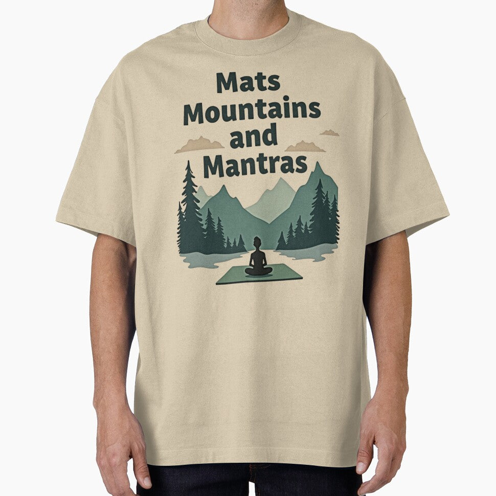 Mats, Mountains, And Mantras by PerkzPrints