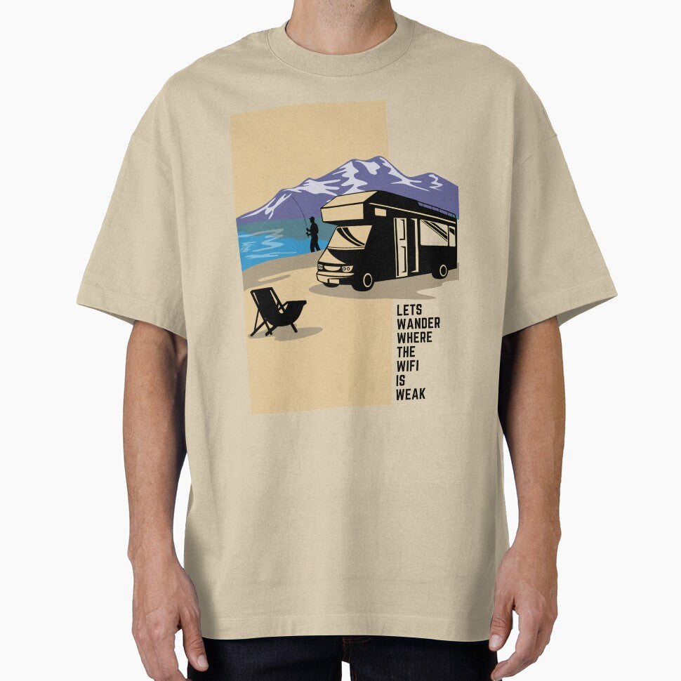 Camping on Wheels - T-shirts, Hoodies and Sweatshirts by TripsandPrints