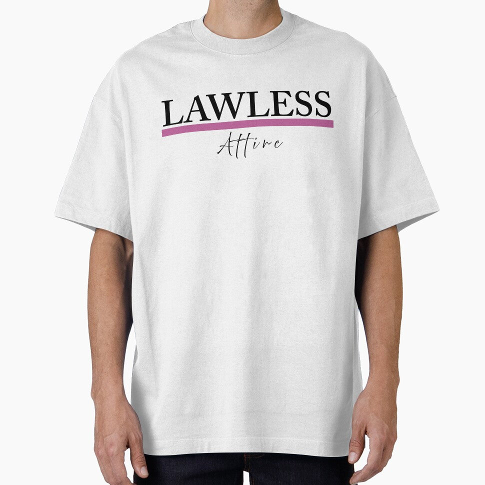 Black/Pink basic logo by LawessAttire