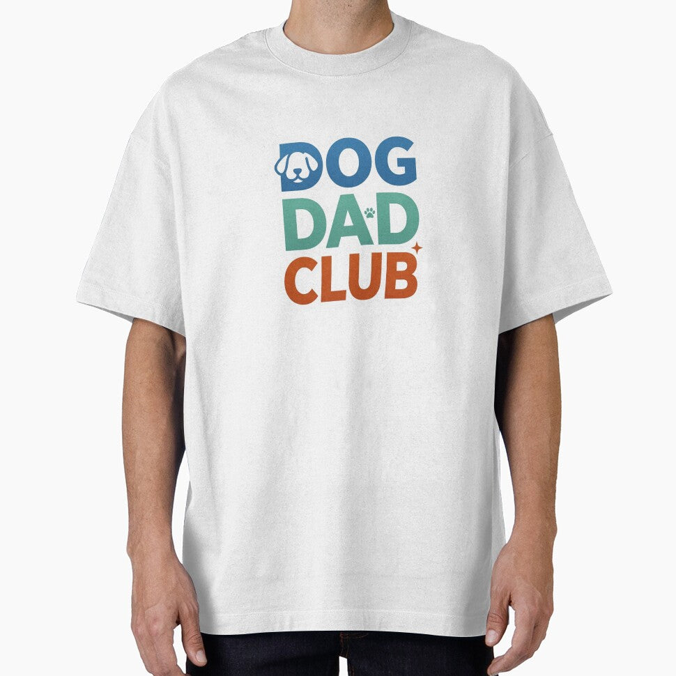 Dog Dad Club Funny Dog Lover Design by PawfectStickersCo
