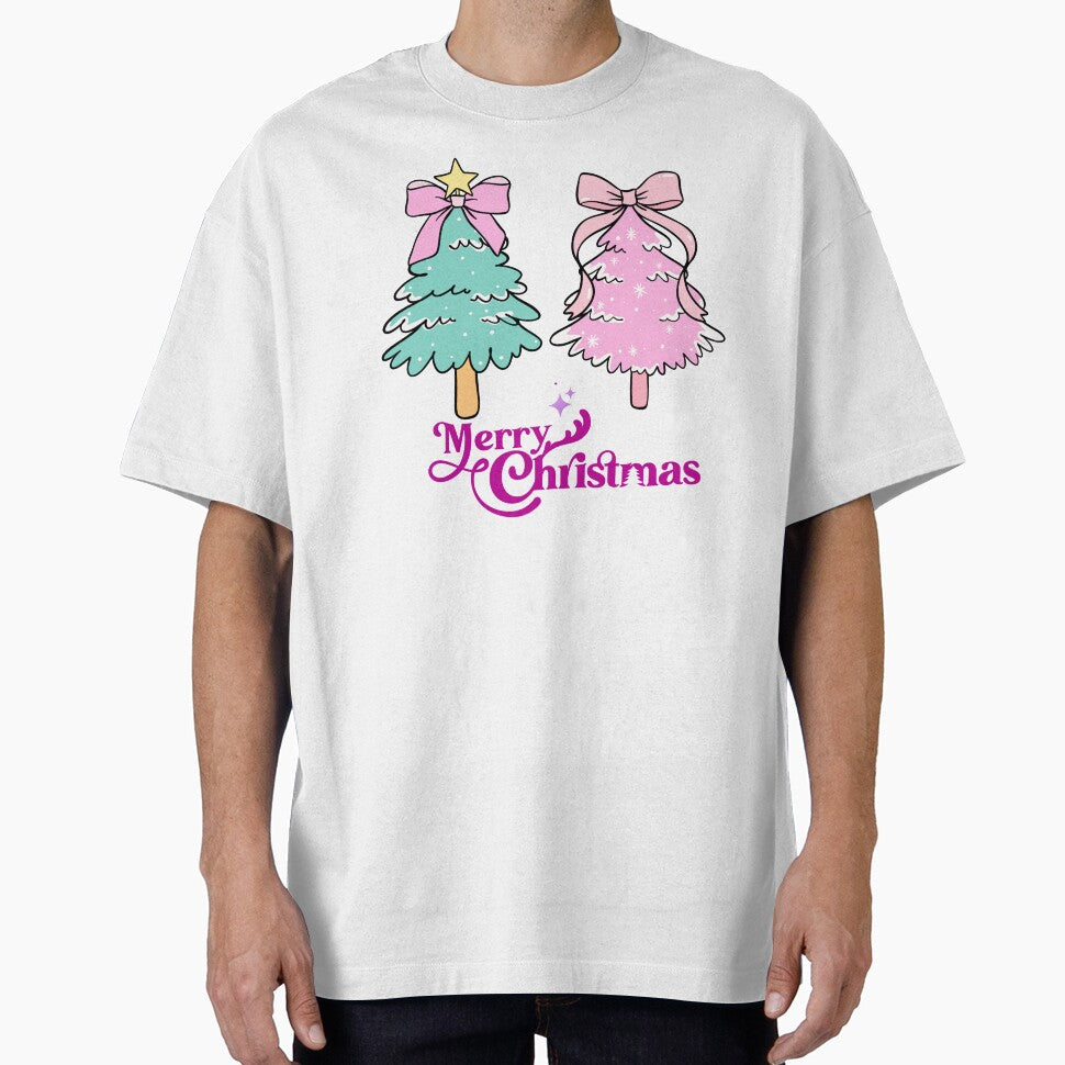 Merry Christmas Special Christmas Tree With Bow Long Sleeve T-Shirt. by MNtees30