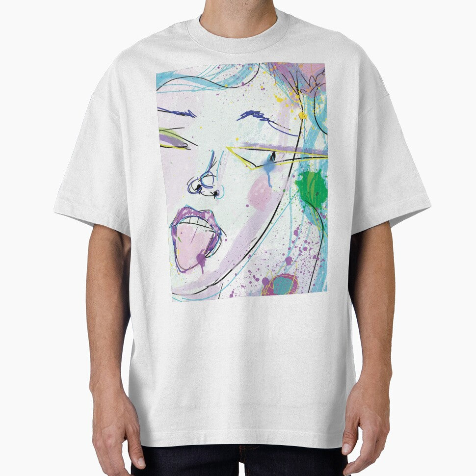 cotton candy, doodle girl by Adolfo Chavez
