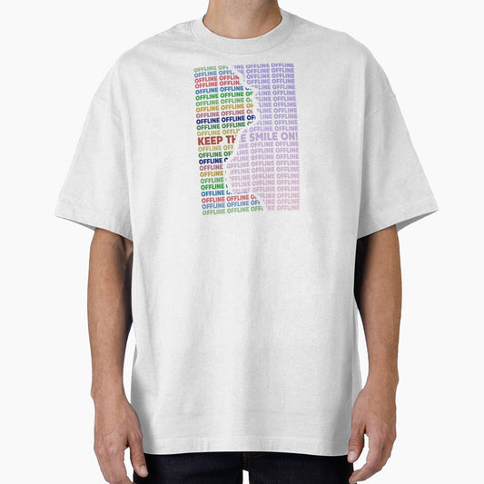 Keep the Smile On! cool artwork colorful and design offline by offline24