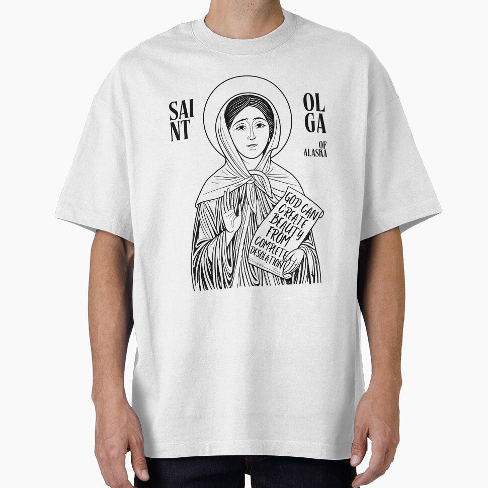 Saint Olga of Alaska Minimalist Icon by maddieelysse