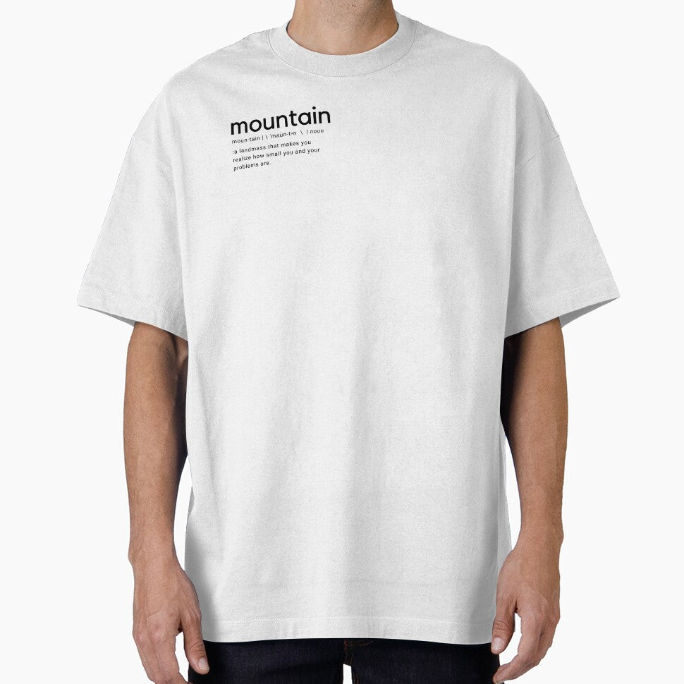 Mountain Description - T-Shirts, Hoodies and Sweatshirts by TripsandPrints