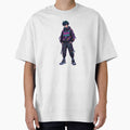 Cyberpunk Anime Streetwear Boy – Futuristic Neon Urban Character by Morden-Design