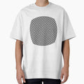Skater Checker Hipster Circular Checkboard by JOHNACCO