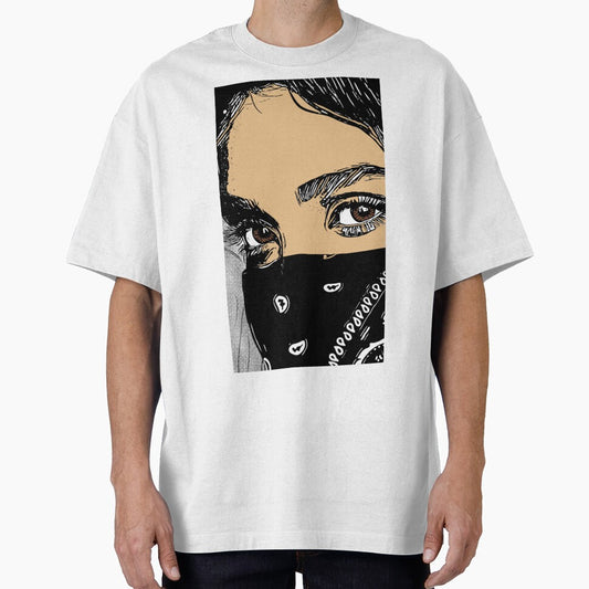 This is a digital art of a girl in a bandana by So_Uniqq