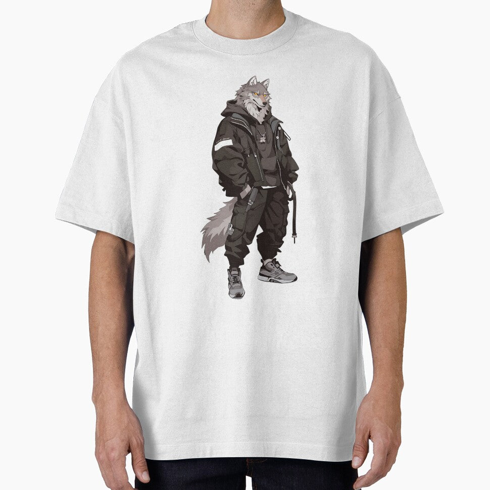 Streetwear Wolf Edgy Look by bapupa