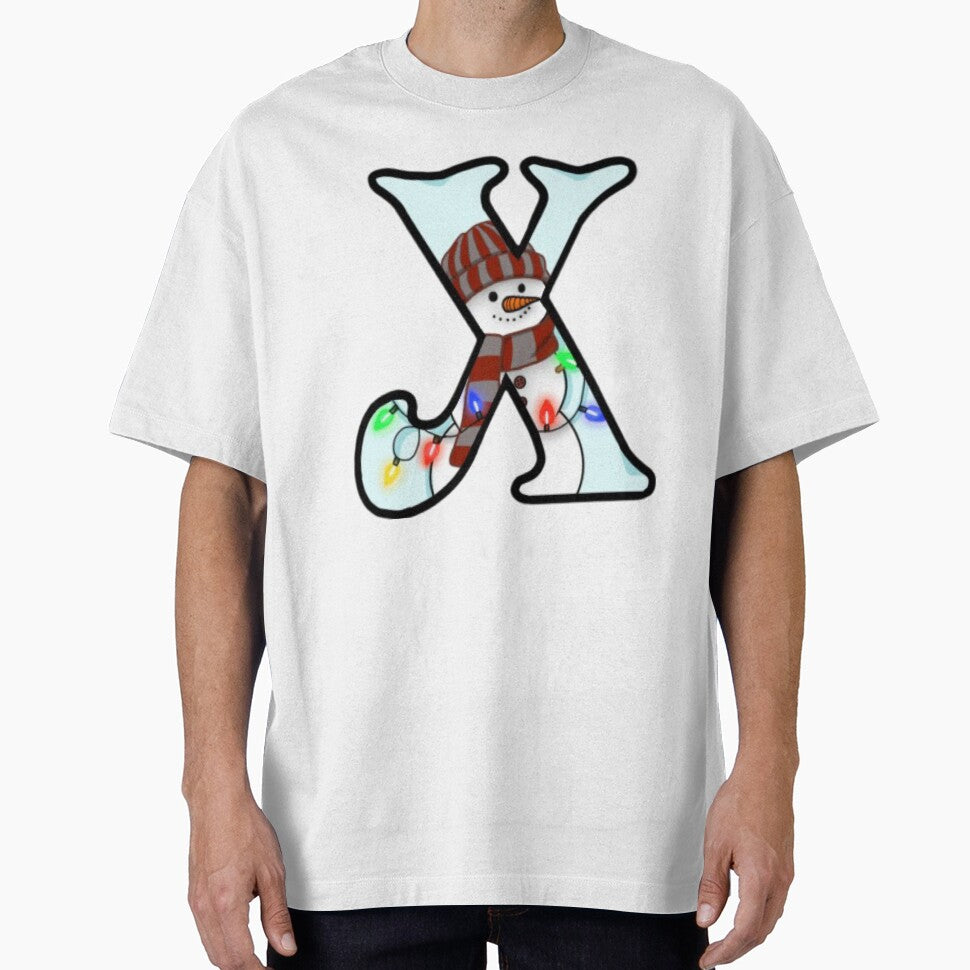 Holiday themed letter X by Artistkhg