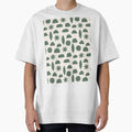 EARTHY BOHO HENRI MATISSE MILITARY GREEN ON CREAM by blomastudios