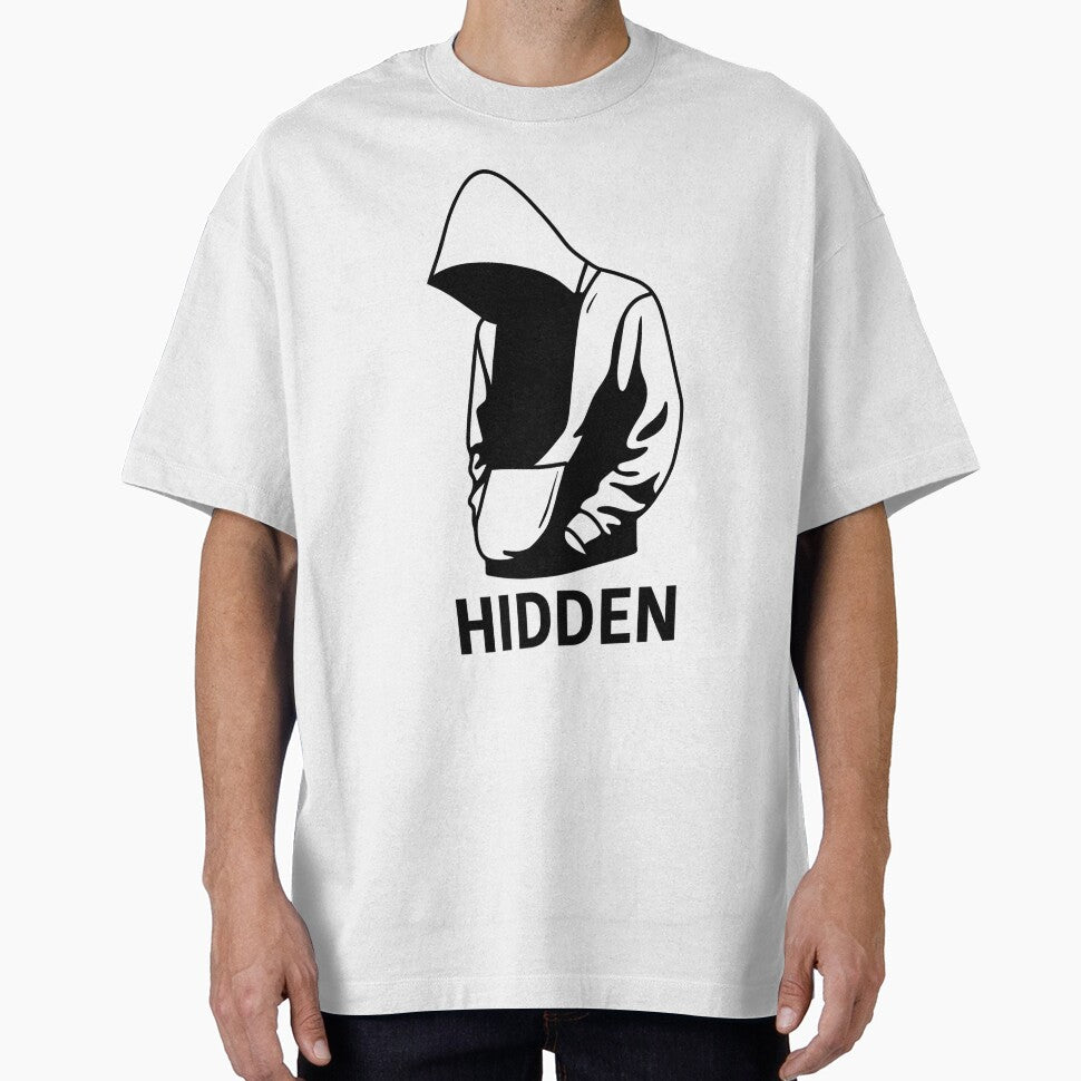 Hidden Minimal hoodie Tshirt Design by pixelrealmJL