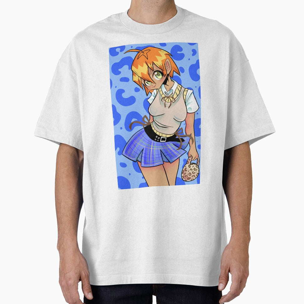 Y2k anime leopard print by gross-girl99