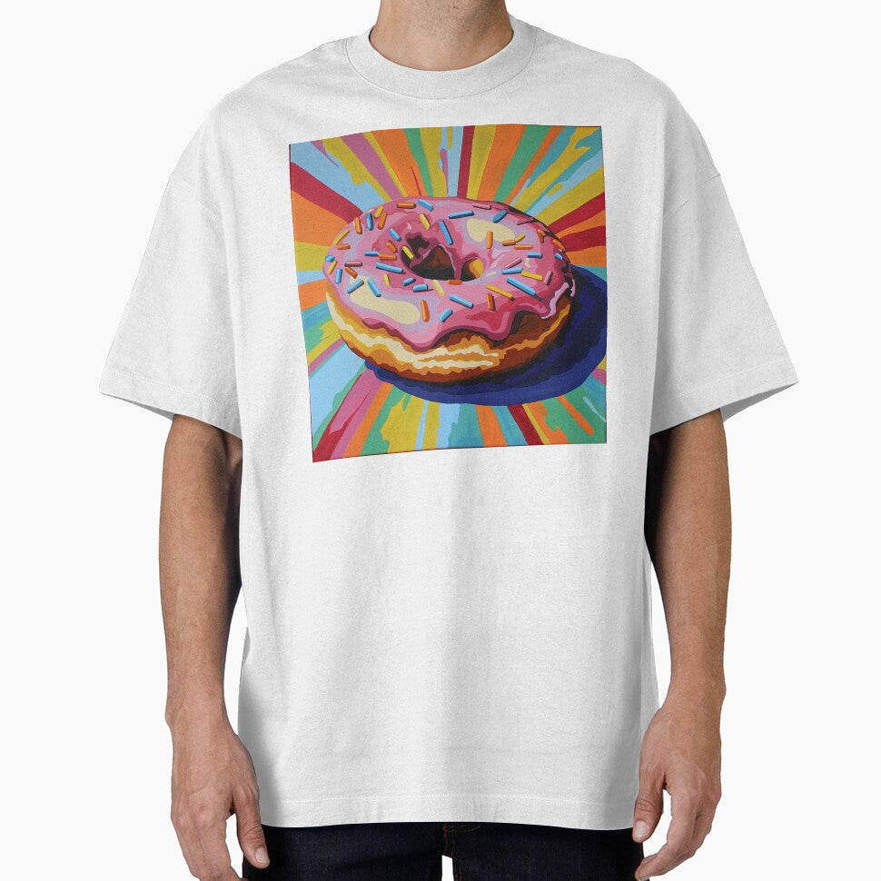 Iced Donut Pop Art 16 by AstroRisq