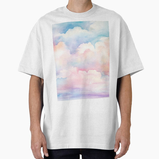 So softtttt pastel clouds water color painting. by PawinaK