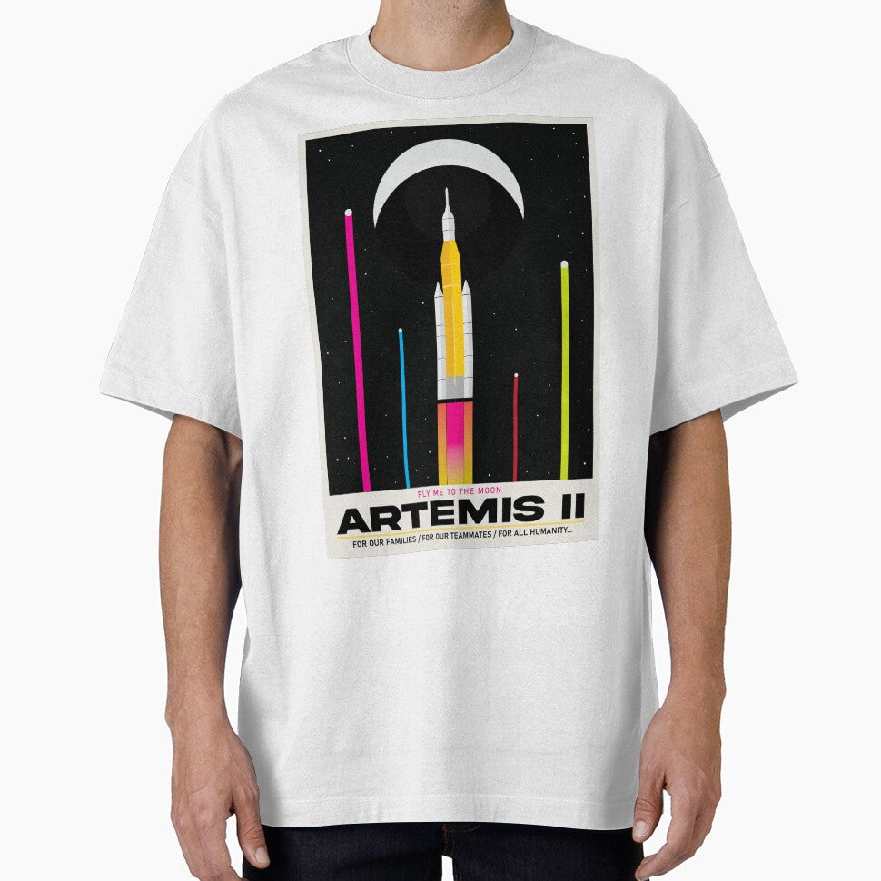 Artemis II Graphic Poster by Hexwave Media
