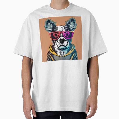 A dog in oversized sunglasses by Boxing Kangaroo Retail Company