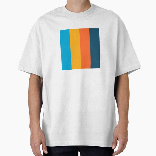 Retro vintage color stripes by TalBright