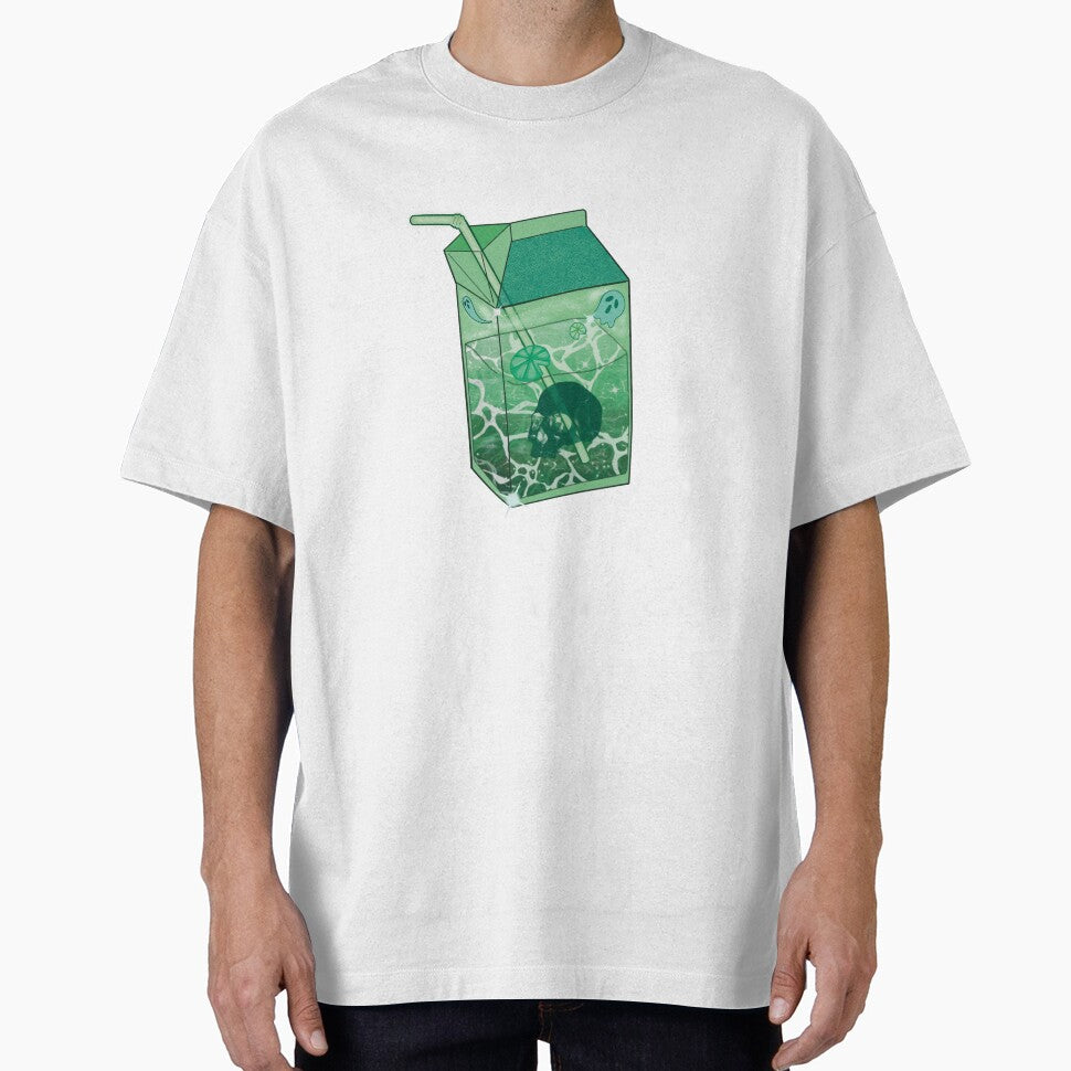 Green Spring Spooky Ocean Kawaii Drink by Ellengsart