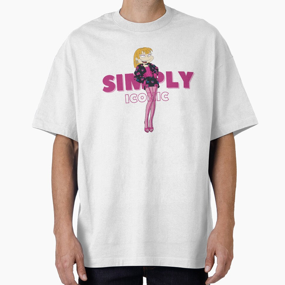 Simply Iconic 90s Editorial Fashion Tee by LunaTS