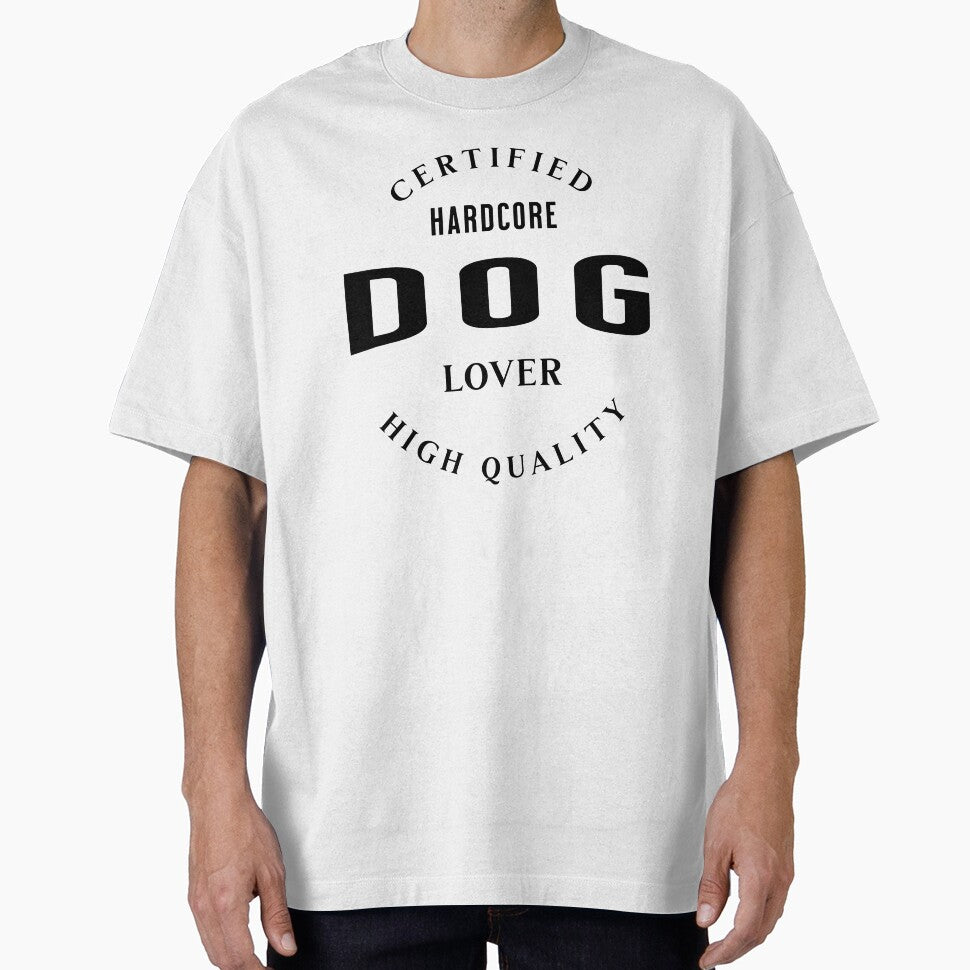 Certified Hardcore Dog Lover Funny Dog Lover Gift by Patina & Pixel
