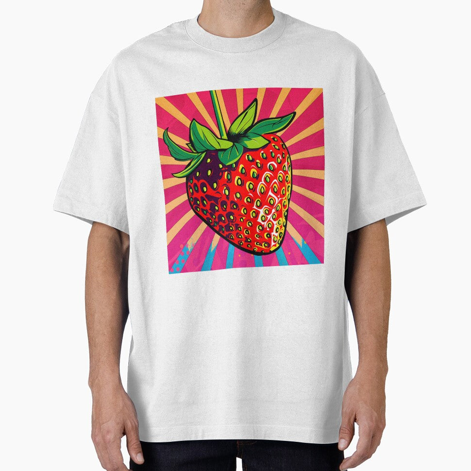 Strawberry Pop Art 2 by AstroRisq