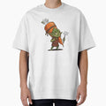 Tiny Plant Goblin Carrying Oversized Carrot by pumsquare