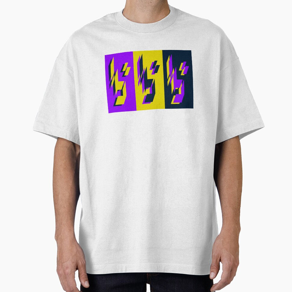 bbb (Purple, Yellow, Black) by LowResDesigns