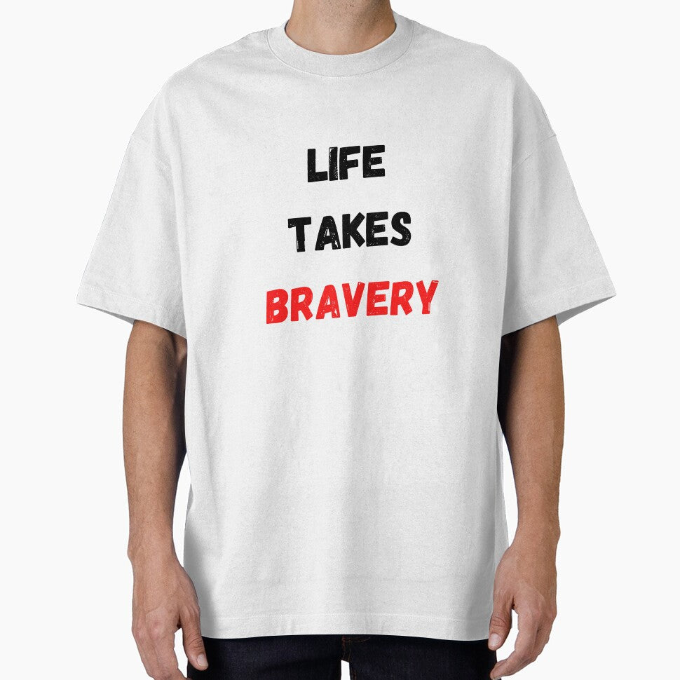 Quote About Life | Life Takes Bravery by Salman Hino