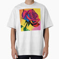 Red Rose Pop Art 2 by AstroRisq