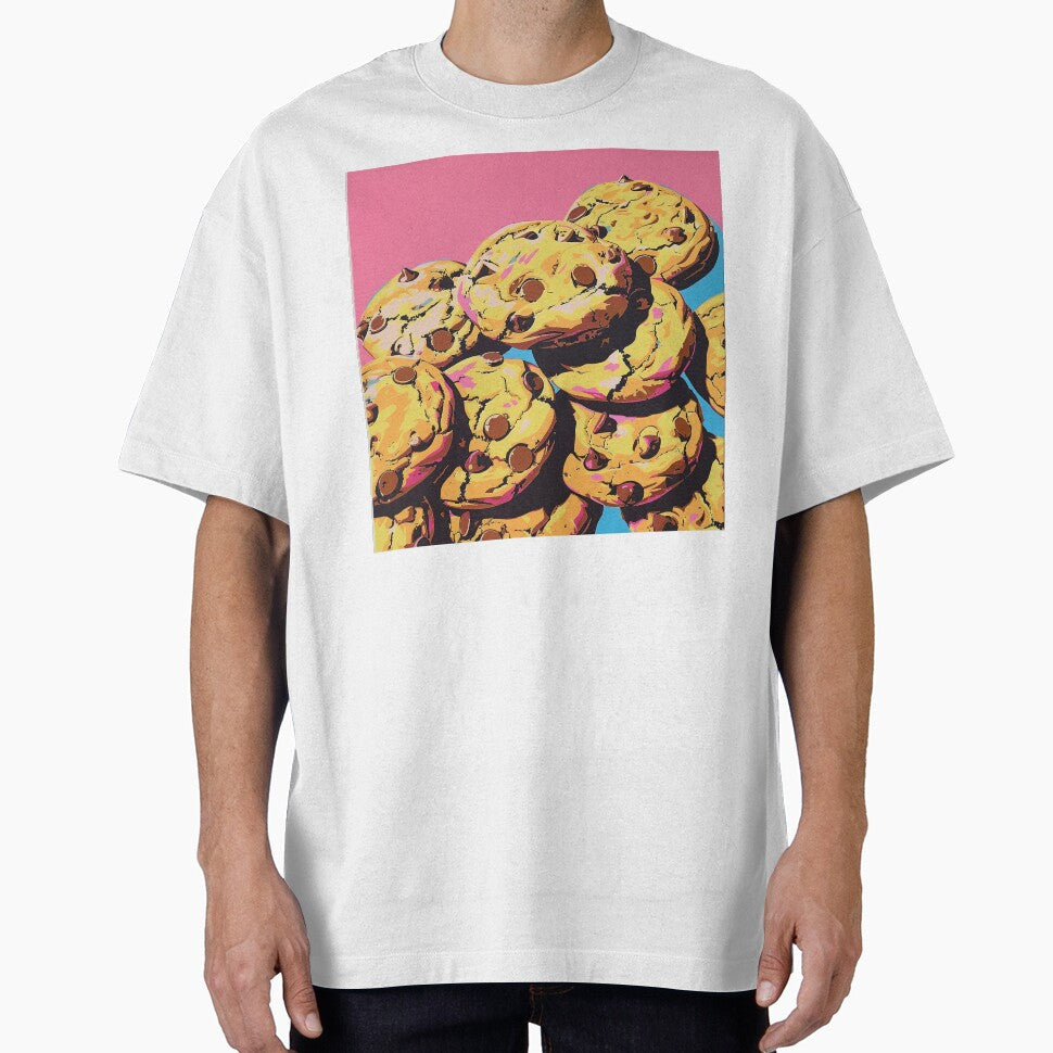 Chocolate Chip Cookies Pop Art 4 by AstroRisq