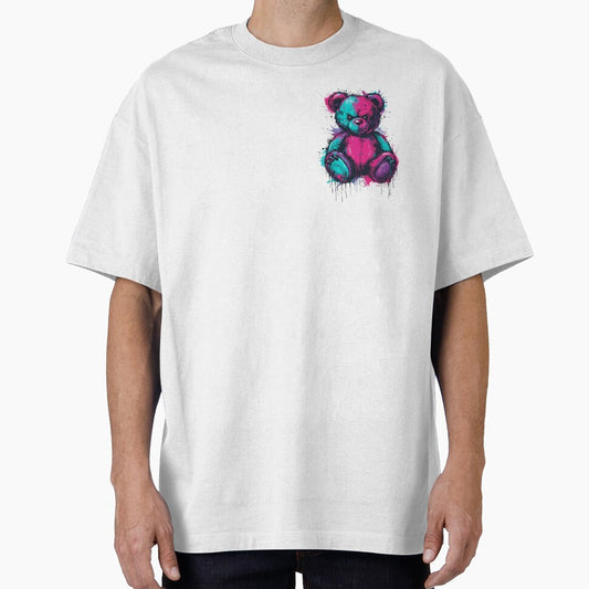 Street art meets cuddliness: The Graffiti Teddy by christinmrose