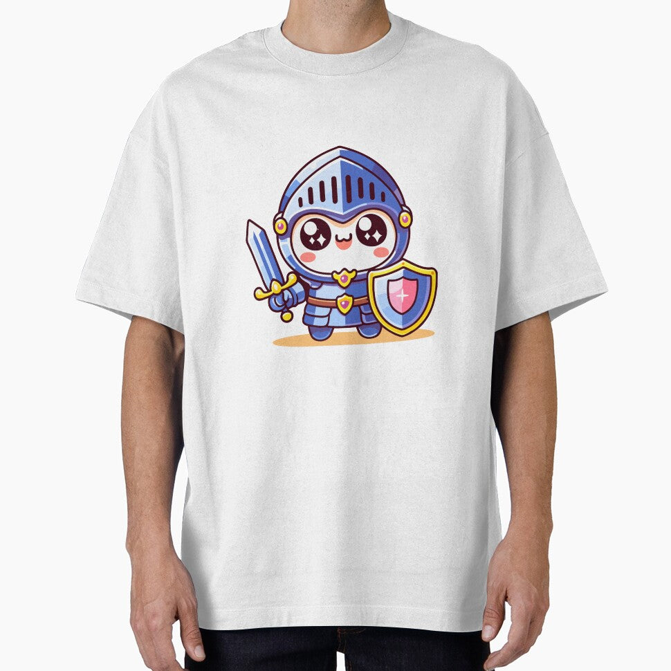 Kawaii Knight in Shining Armor - Cute Chibi Warrior by Akioos