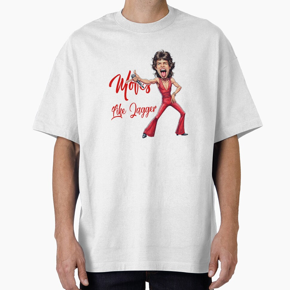 Funny caricature Mick Jagger Moves like Jagger by vectorlove