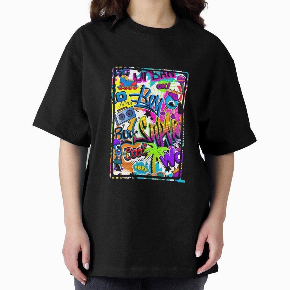 Graffiti Tropic Oversized by TonieHayes